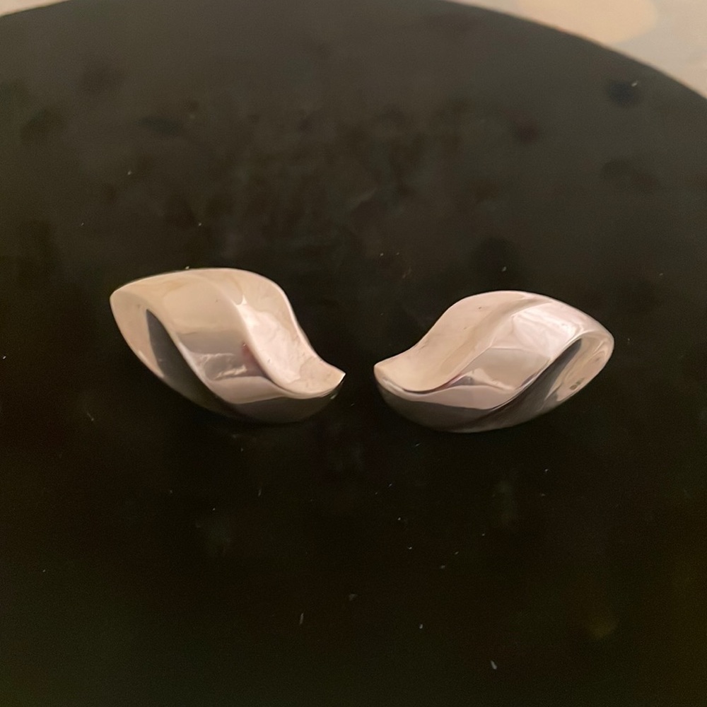 1980s Sterling Earrings